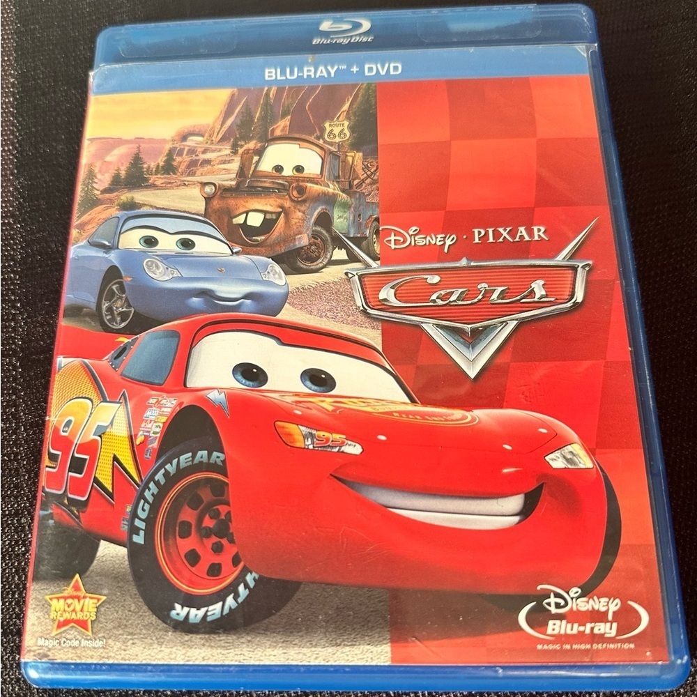 Disneys cars BLUERAY ONLY